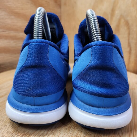 Nike Flex RN 2017 Womens Blue Running Shoes Sneakers Size 7.5 - Picture 5 of 9